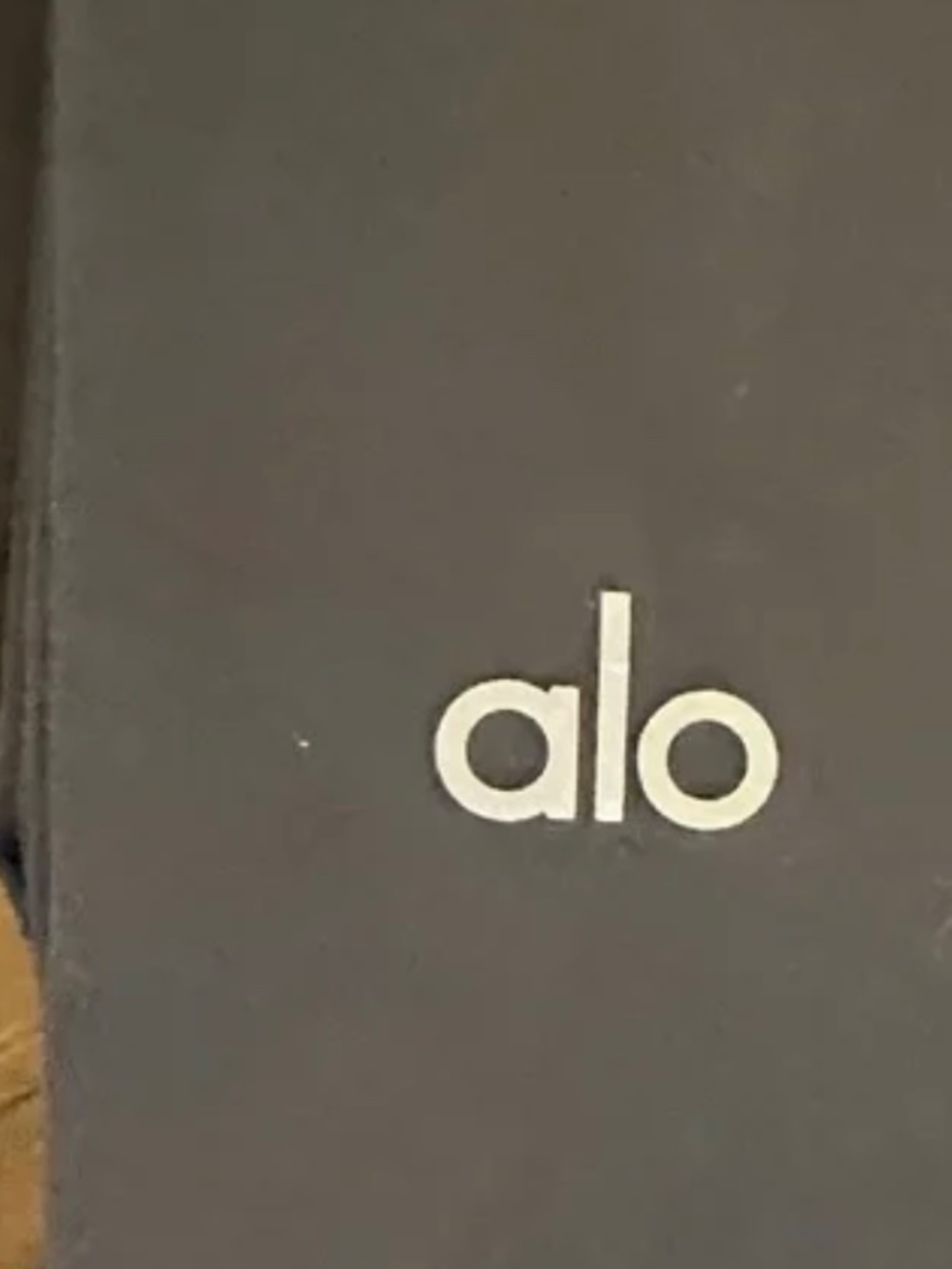 Alo Airbrush Leggings Small Anthracite High Waist Sculpting Yoga Pilates - Picture 6 of 8